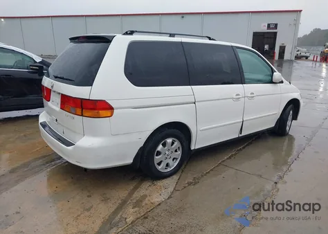 2003 Honda Odyssey Ex from USA, damaged, VIN 5FNRL18693B138851